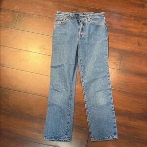 Levi's Women's Straight Leg Blue Jeans